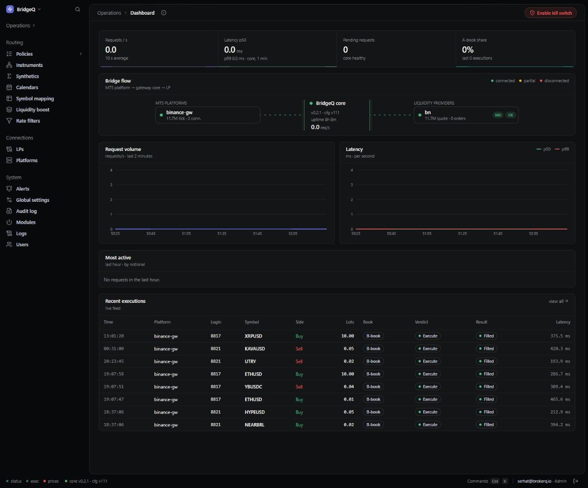 BridgeQ screenshot 1