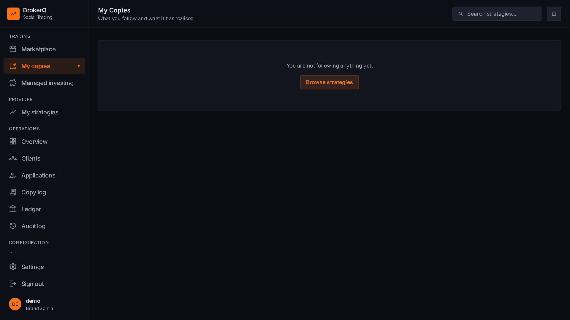 Copy Trader screenshot 3