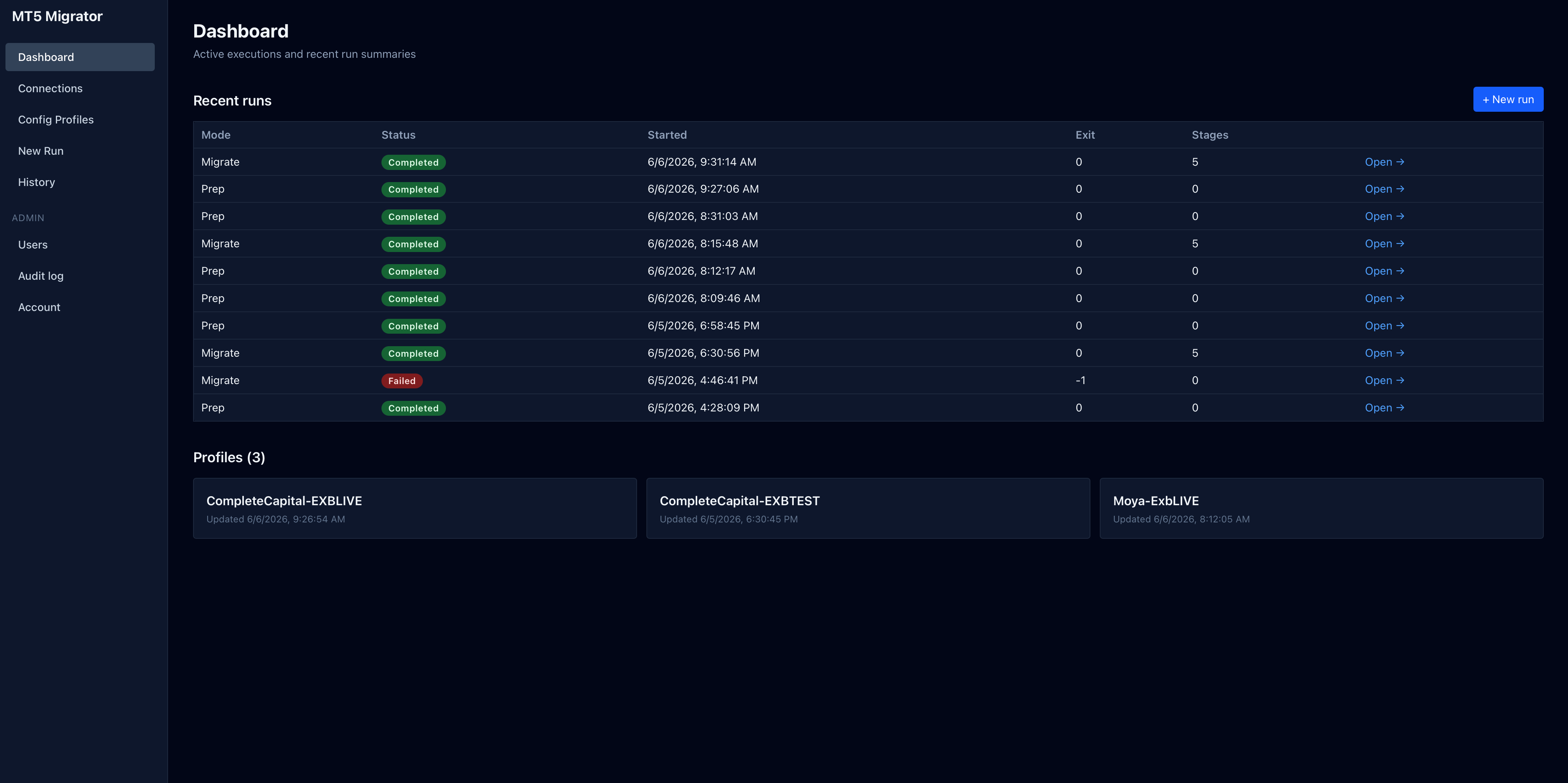 MT4/MT5 → MT5 Migrator screenshot 1