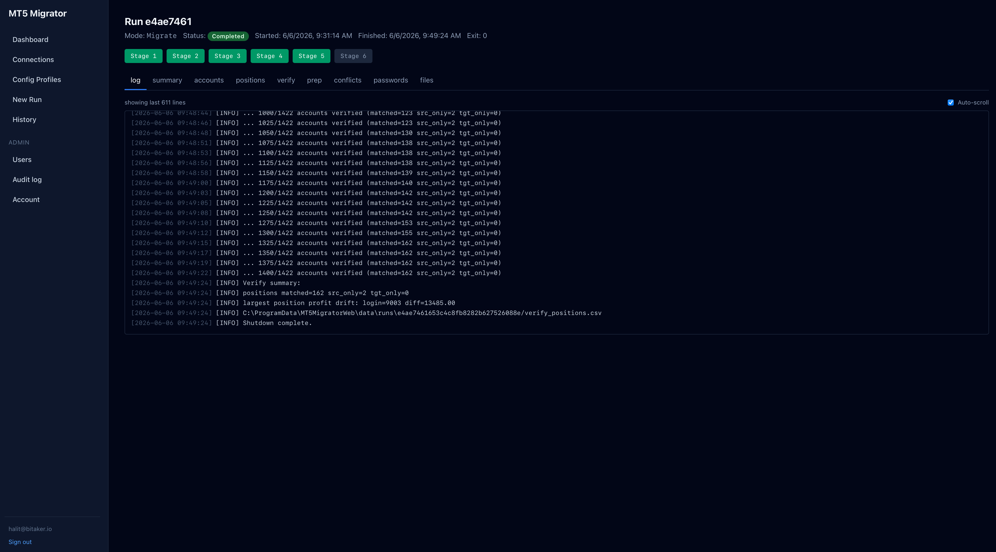 MT4/MT5 → MT5 Migrator screenshot 2