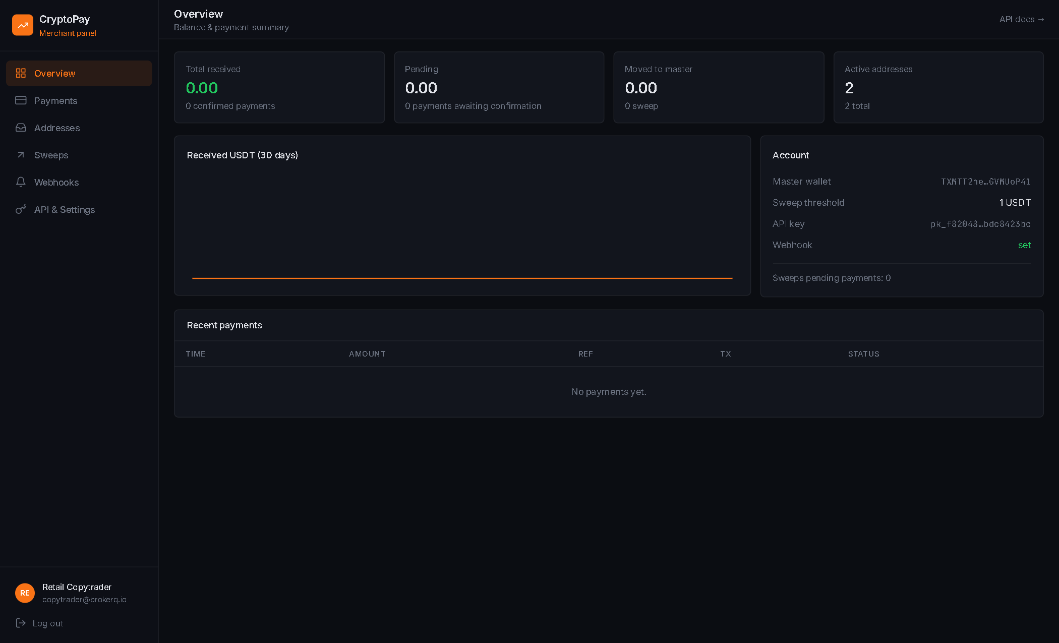 brokerQ Pay screenshot 1