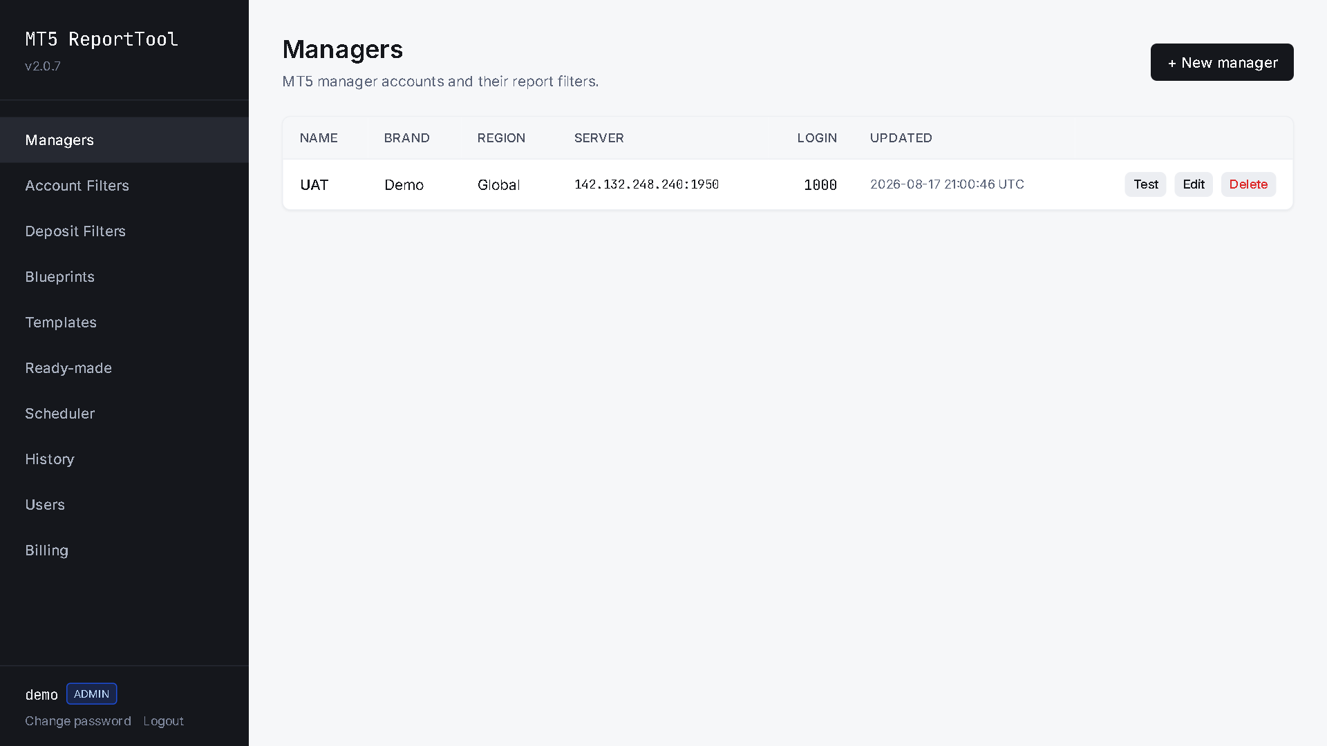Report Tool screenshot 2